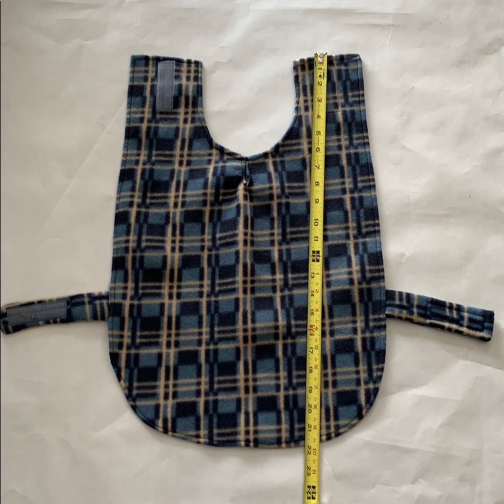 New plaid dog coat